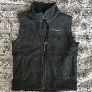Columbia Kids' Gray Fleece Vest